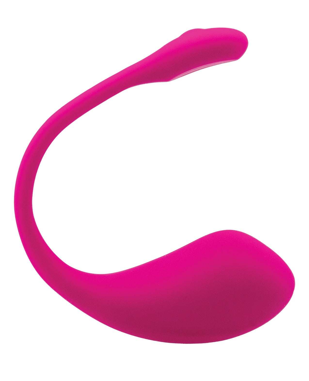 Pink Lovense Lush 2.0 app-enabled Bluetooth remote control vibrator with flexible design