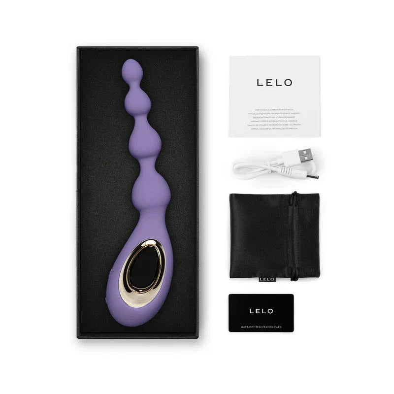 LELO SORAYA Anal Beads Purple by Anal Toys & Stimulators