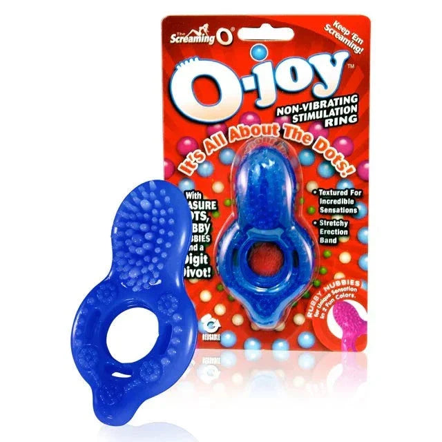Screaming O O-joy Cock Ring Blue by Cock & Balls