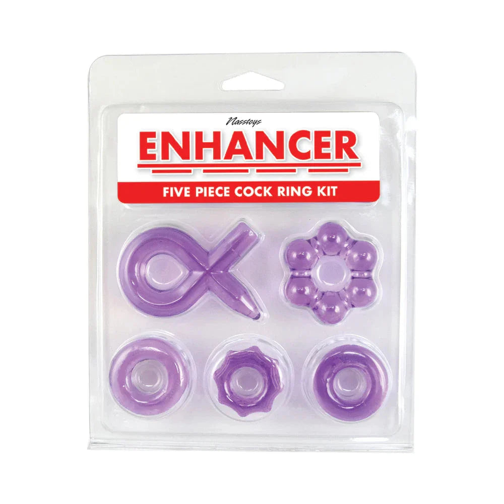 Enhancer Five Piece Cock Ring Set