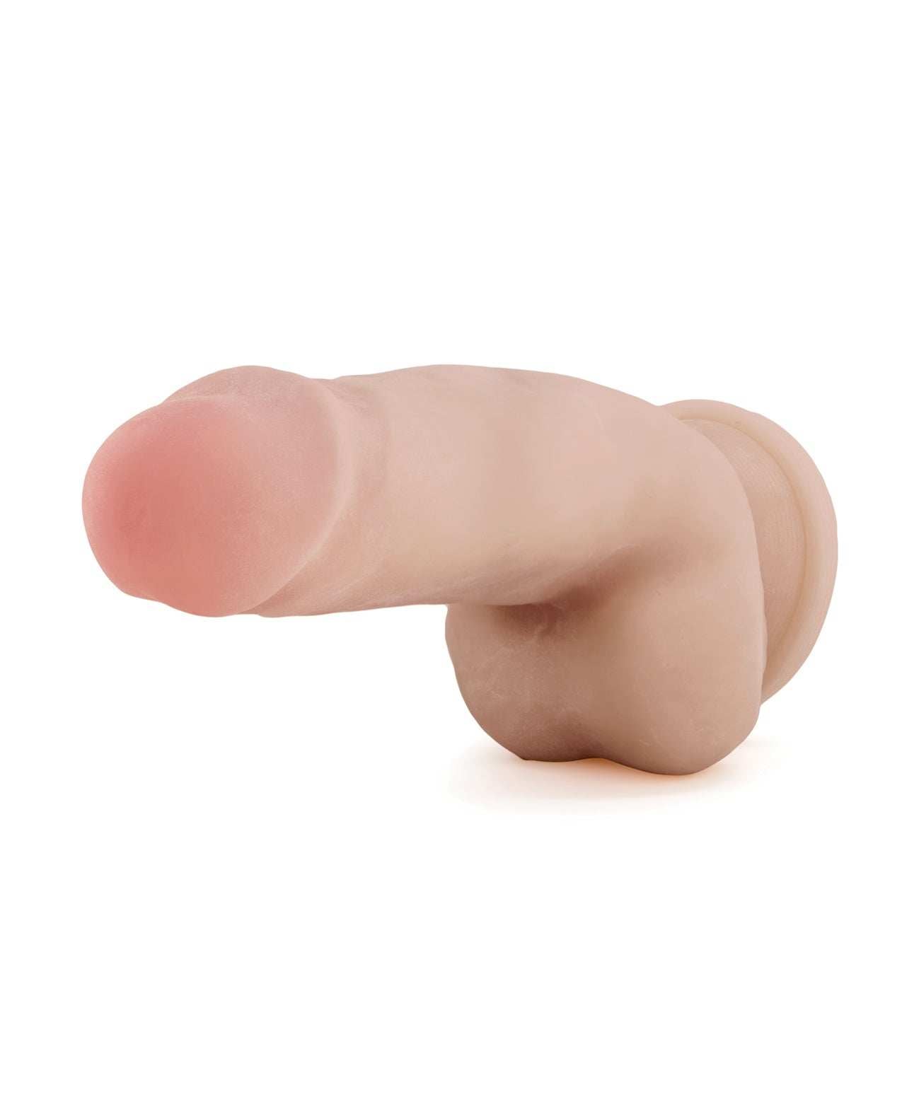 Blush Coverboy Mr. Fix It realistic flesh dildo with suction cup base and phthalate-free PVC material.