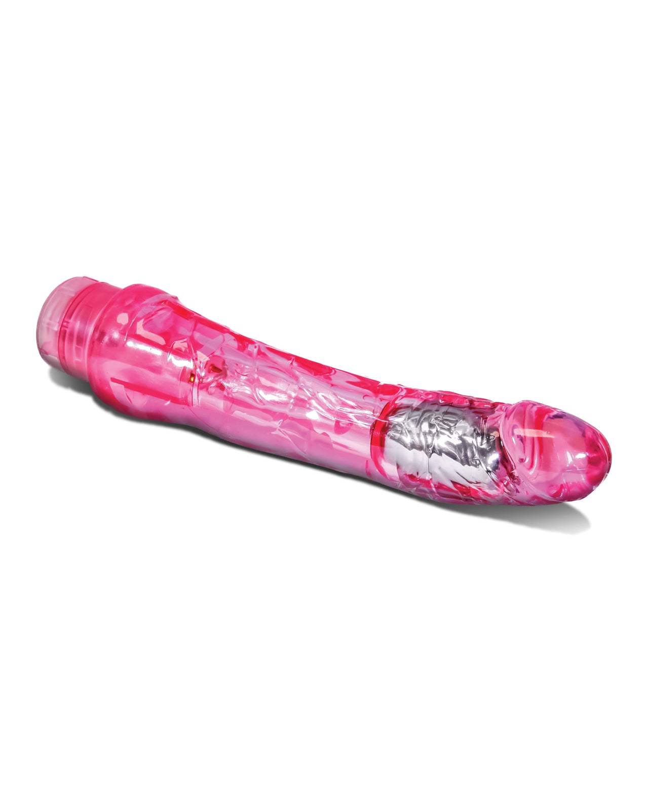 Blush Naturally Yours Mambo Vibe pink realistic 9-inch waterproof vibrator with multi-speed adjustable vibrations
