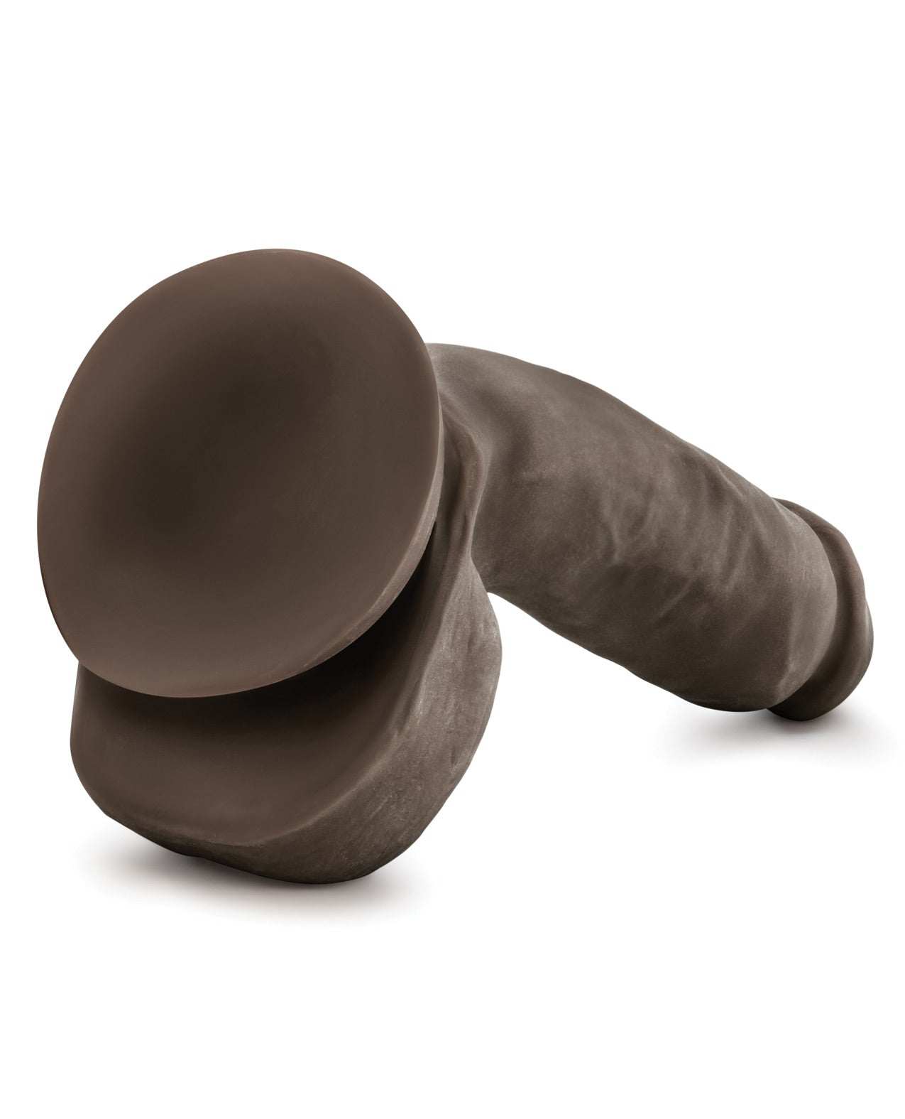 Blush Au Naturel Jerome brown realistic dildo with dual density and suction cup base