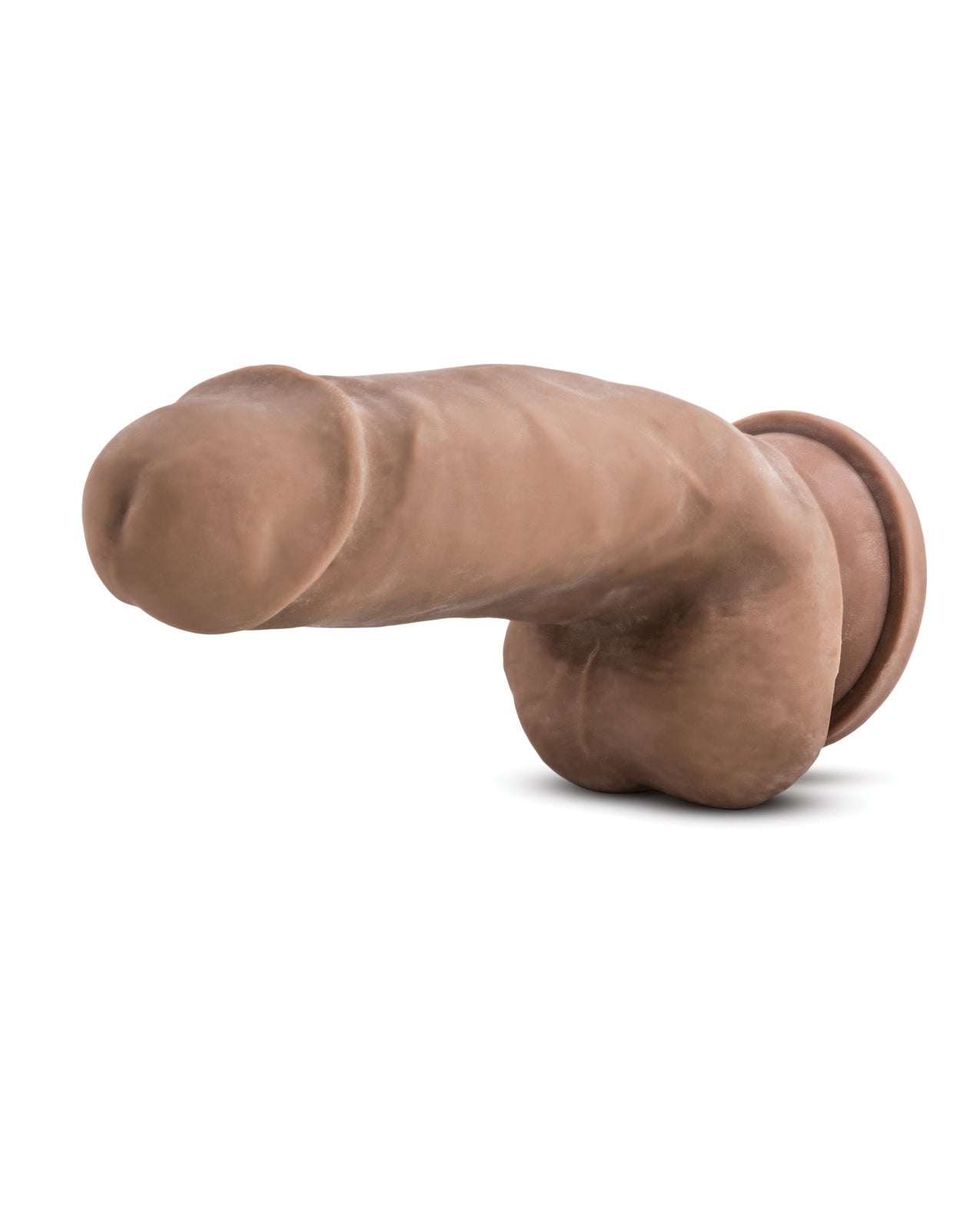 Blush Au Naturel 7 inch Sensa Feel dual density soft and flexible dildo with realistic texture and girth