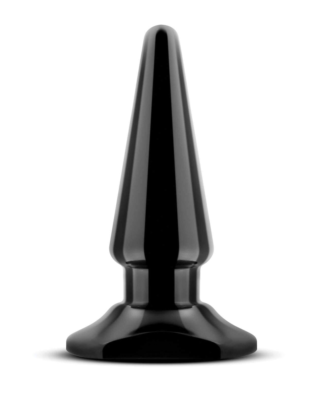 Black Blush Anal Adventures Easy Plug with tapered design and secure base for beginner anal play