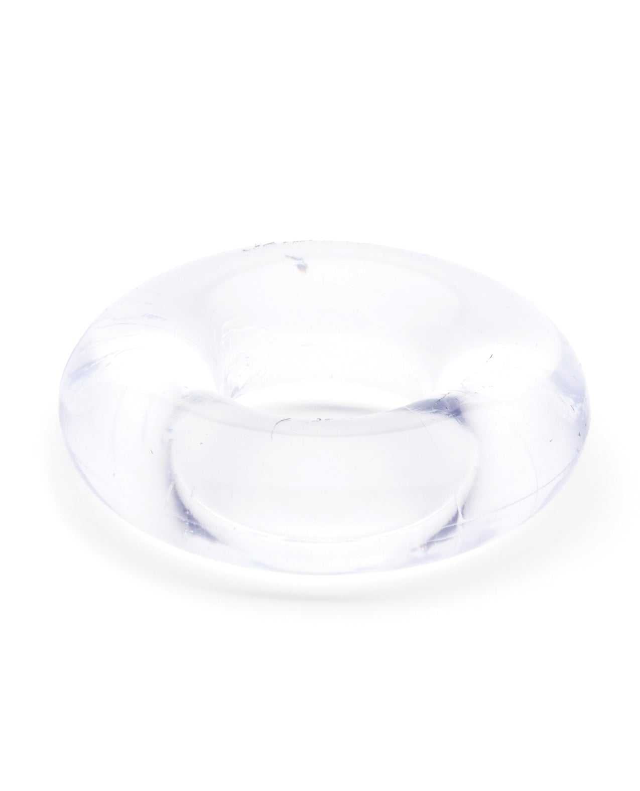 Clear Sport Fucker Chubby Cockring made of stretchable Monster TPE, super comfortable and expandable up to five times its size