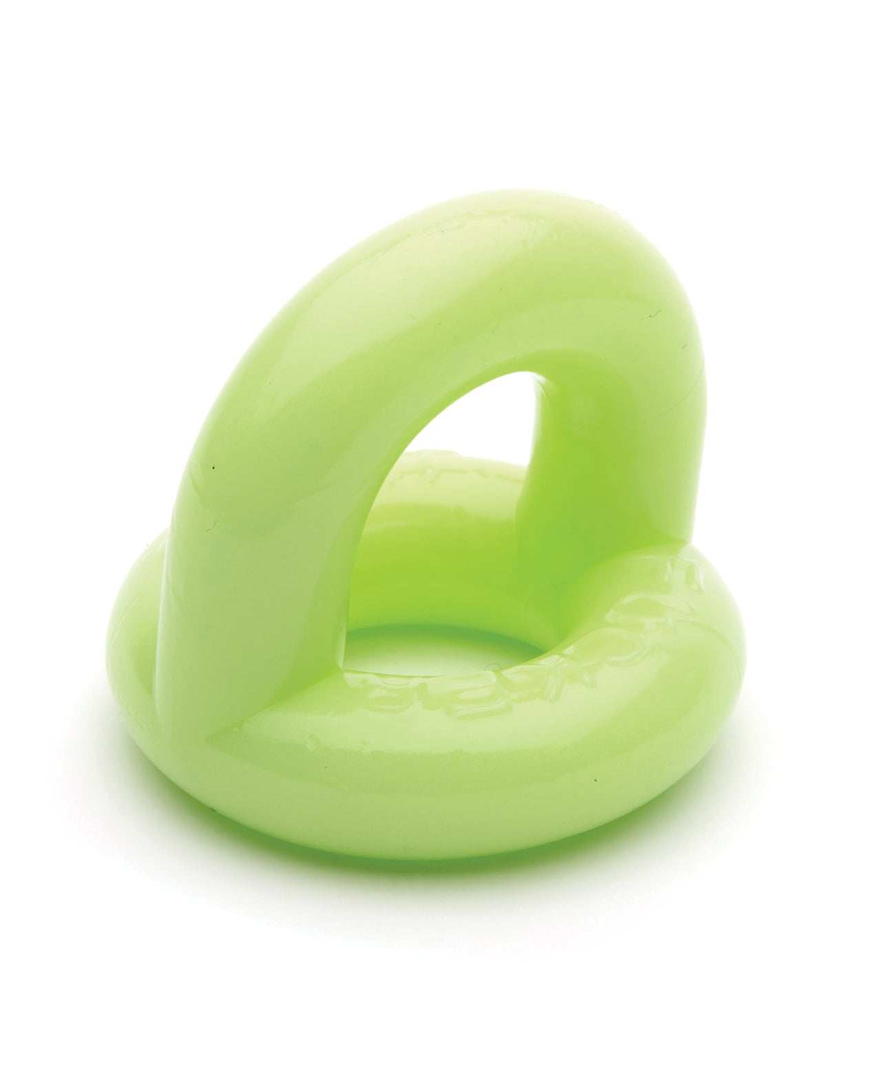 Glow-in-the-dark flexible Sport Fucker Universal Cockring made from soft stretchable TPR material
