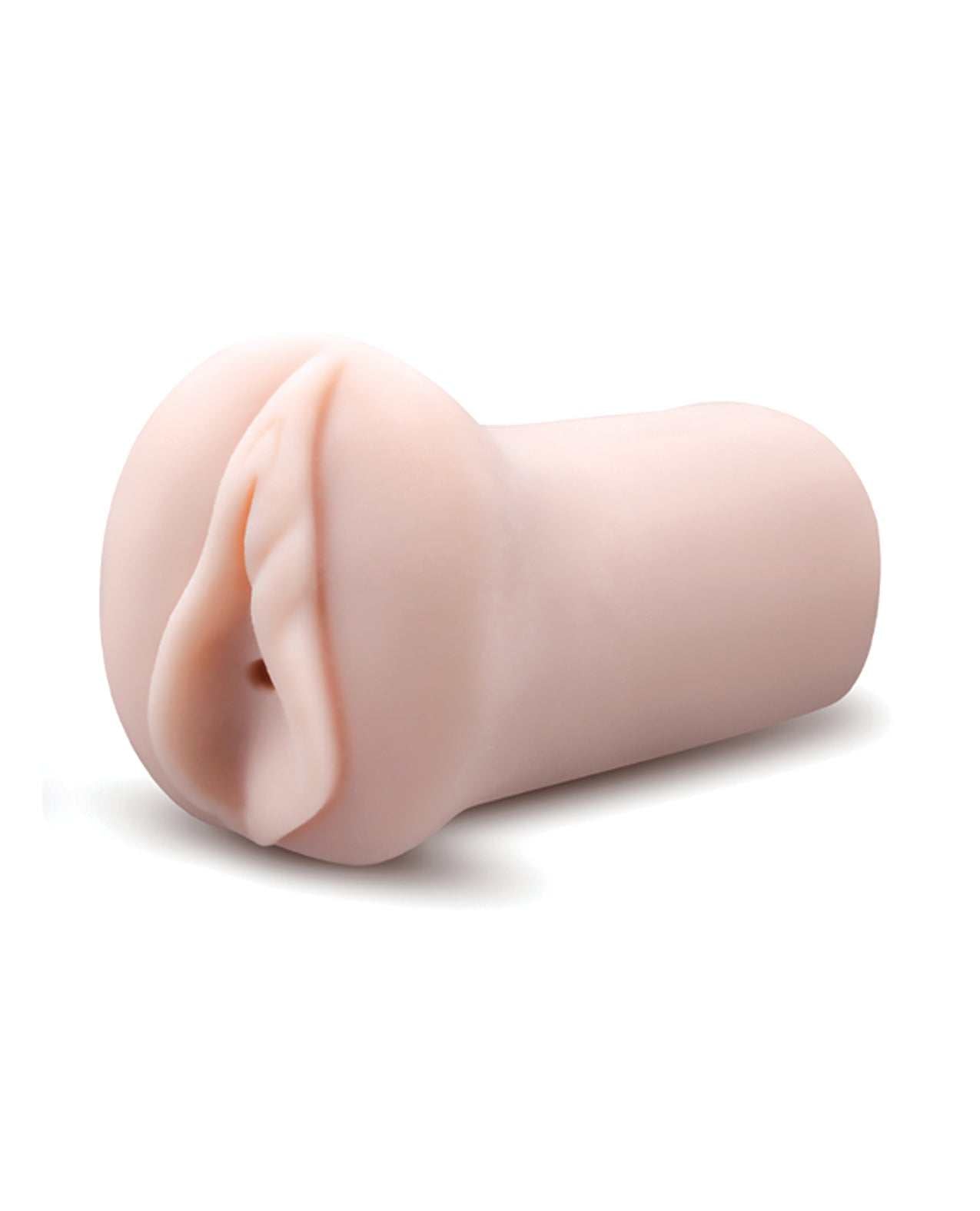 Blush EnLust Realistic Pussy Stroker in skin tone with ribbed interior and soft X5® Plus material for intense male pleasure
