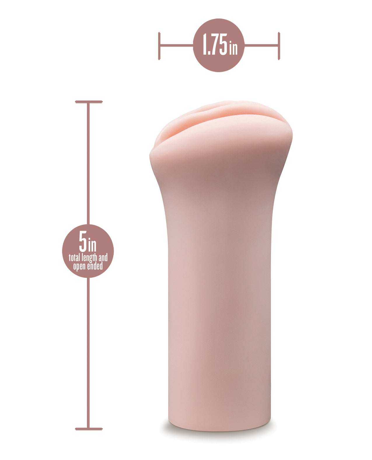 Blush EnLust Realistic Pussy Stroker Ashlynn with 5-inch length and ultra-soft X5® Plus material for enhanced pleasure