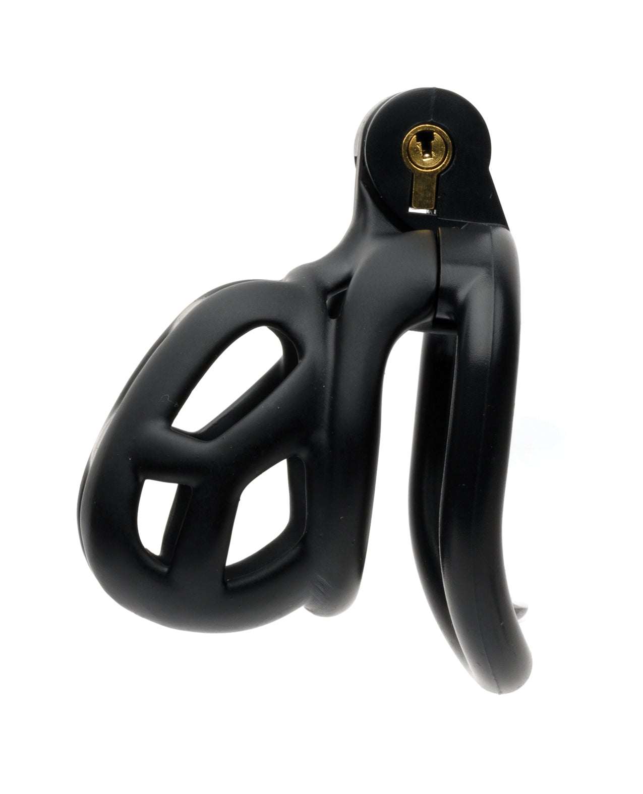 Sport Fucker Cellmate Guardian black male chastity cage size 0 with ergonomic rings and lockable design