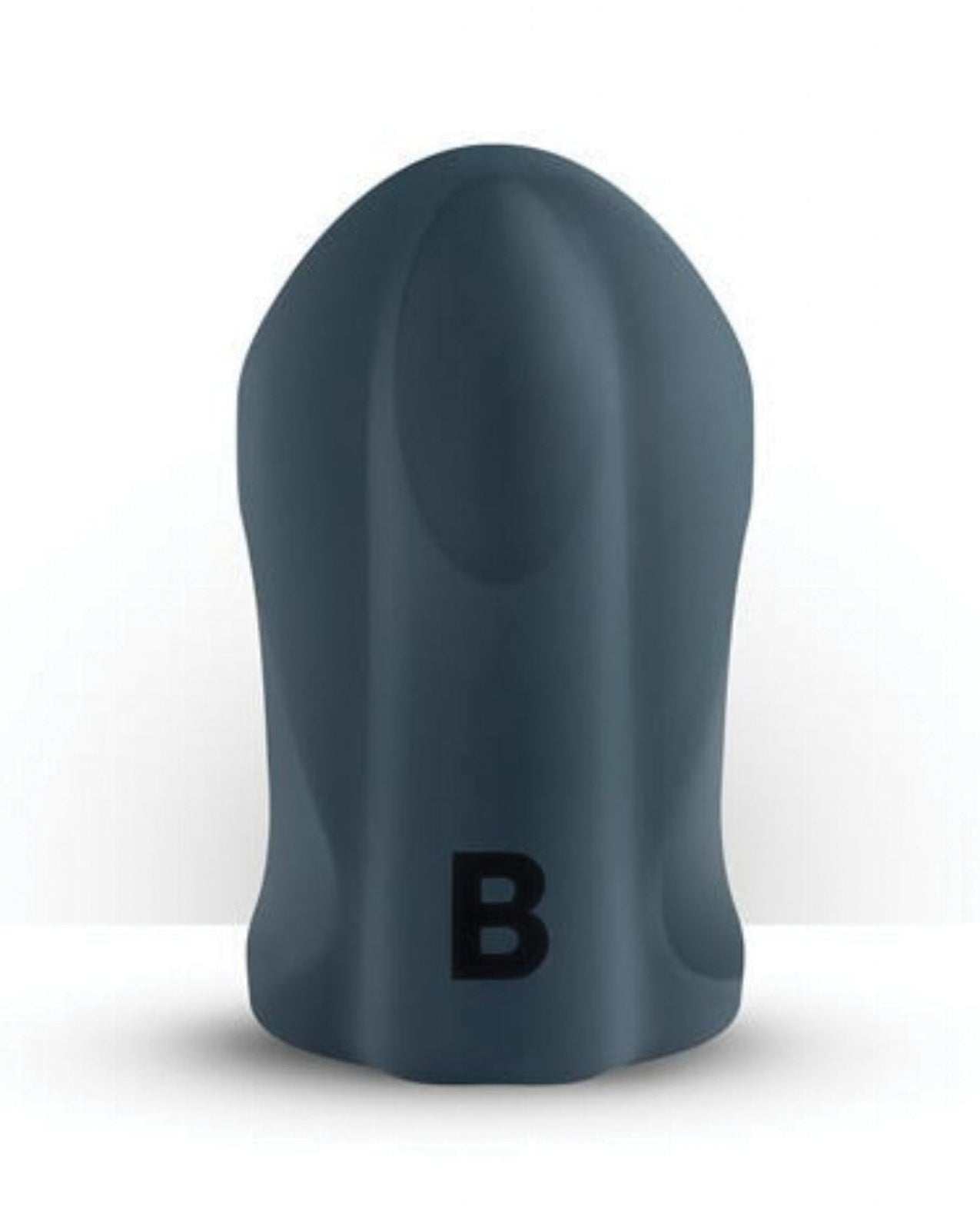 Boners Vibrating Hand Job Stroker in black with 10 vibration modes and soft silicone material