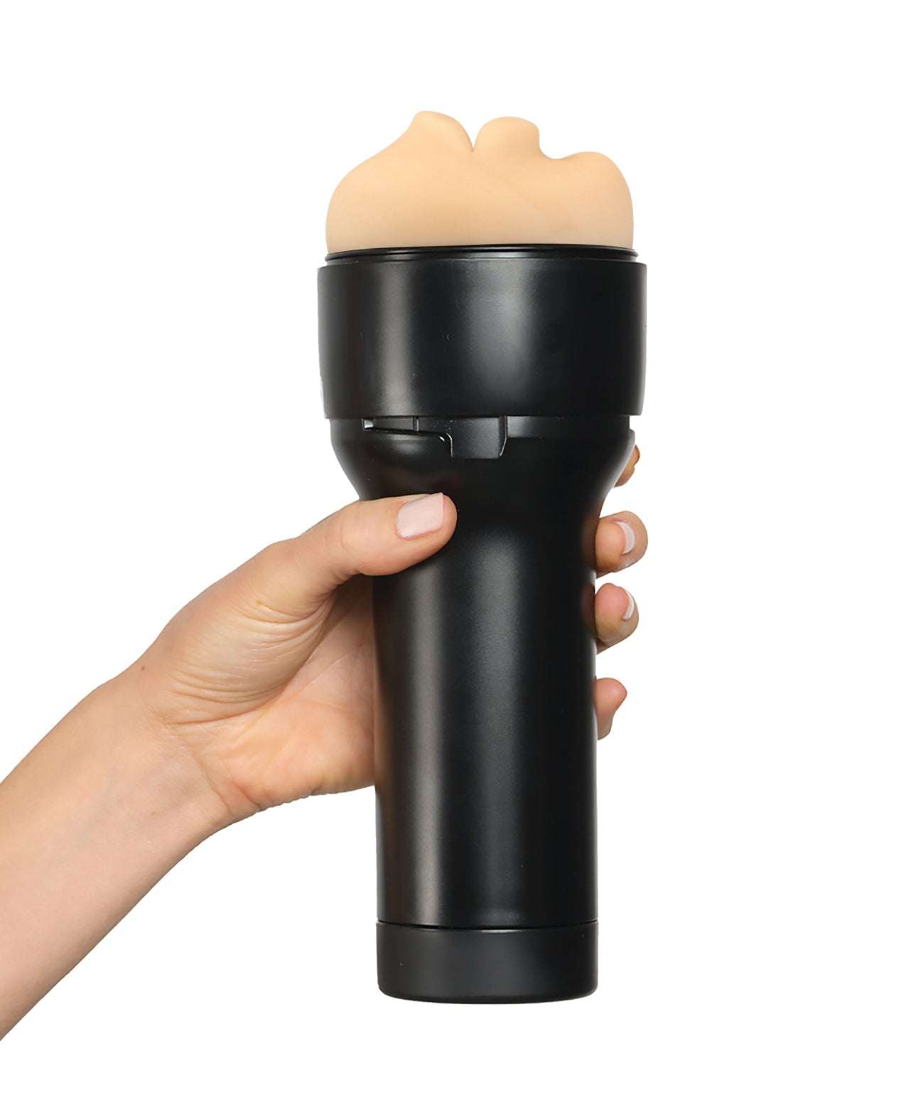 Kiiroo Feel Mouth Stroker pale realistic oral stimulator handheld device for men