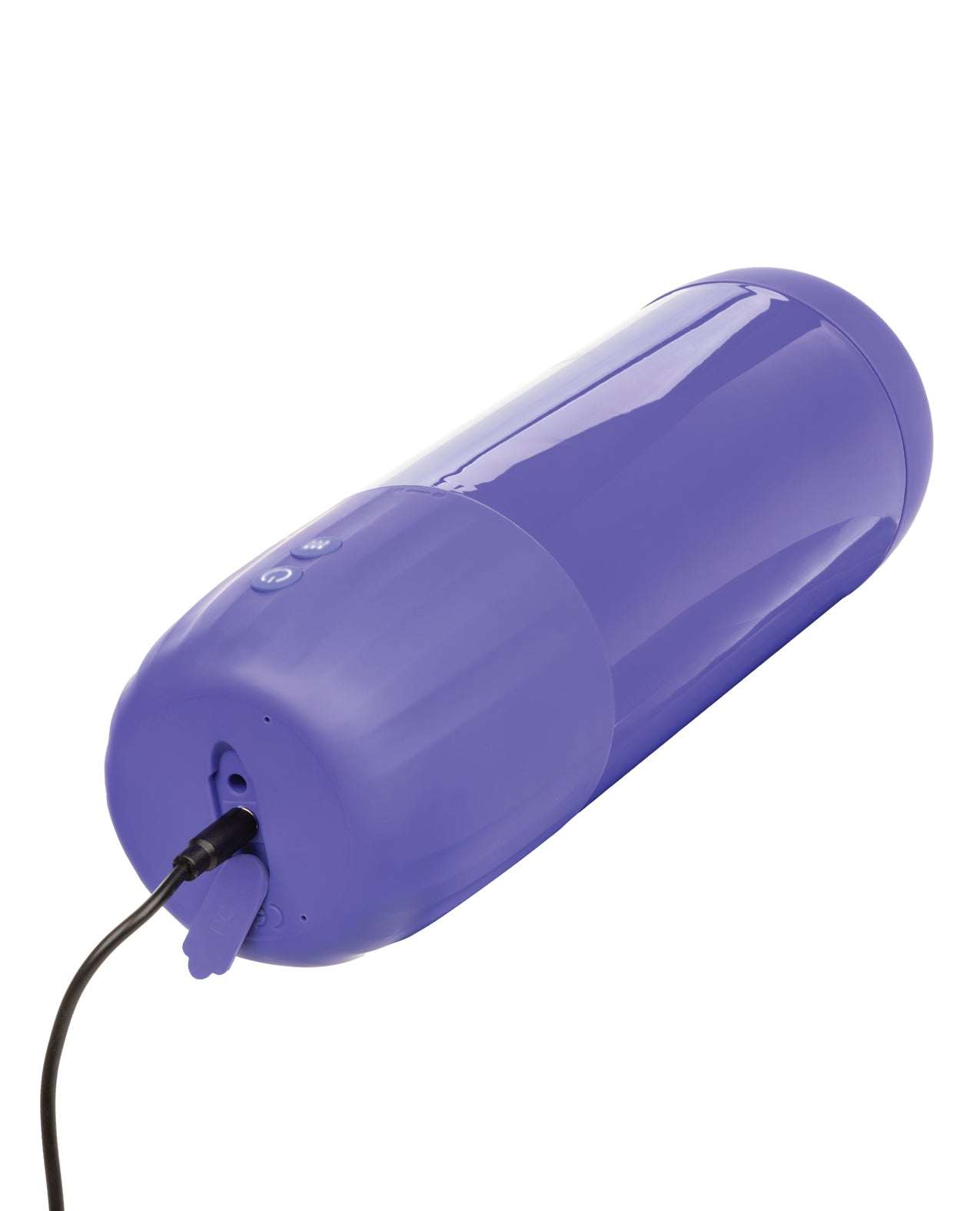 Calexotics Connect Stroker in purple with vibration, suction, app control, and rechargeable waterproof design