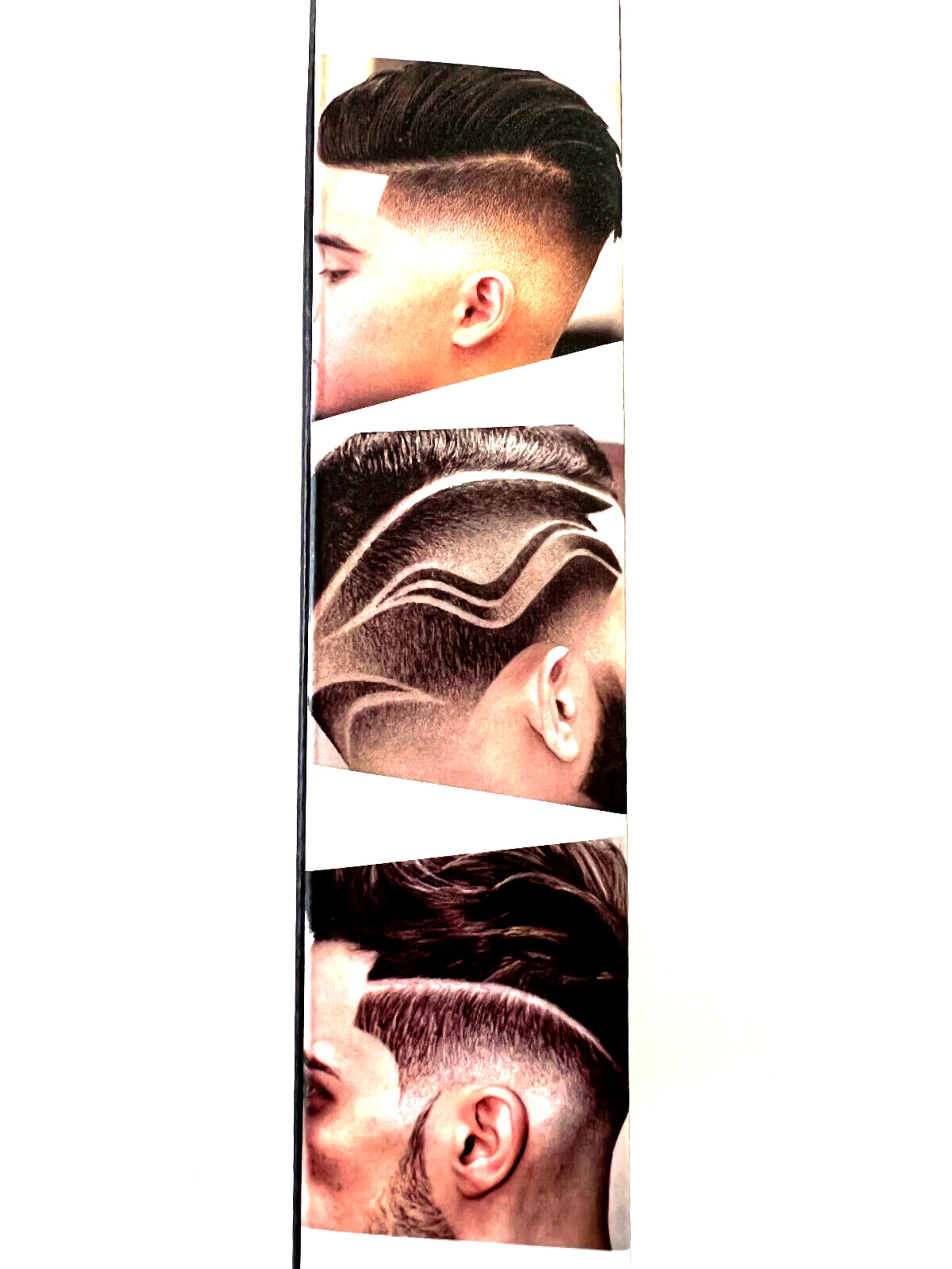 Men Professional Cordless Hair Outliner Trimmer Zero Gapped T-blade Clipper USA