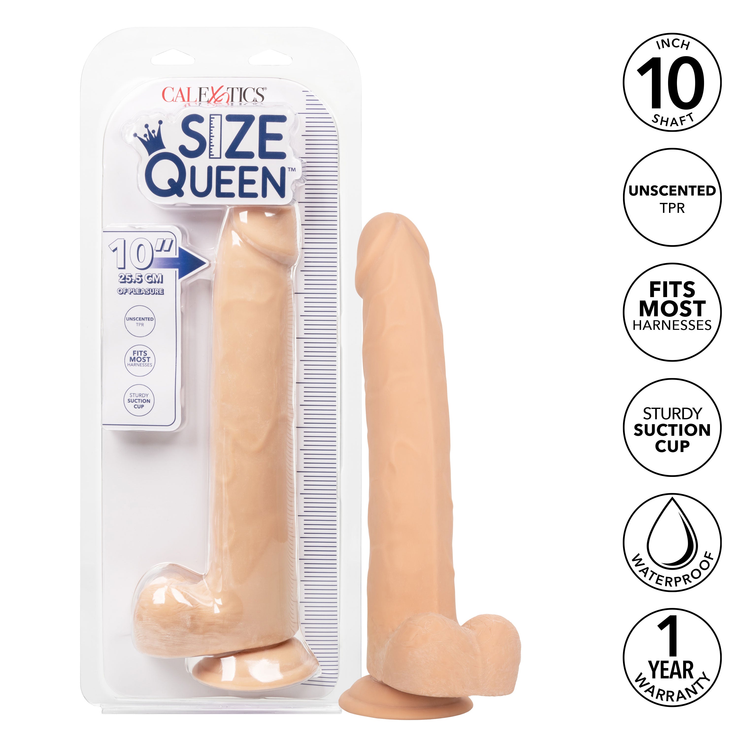 Size Queen 8 inch/20.25 Cm