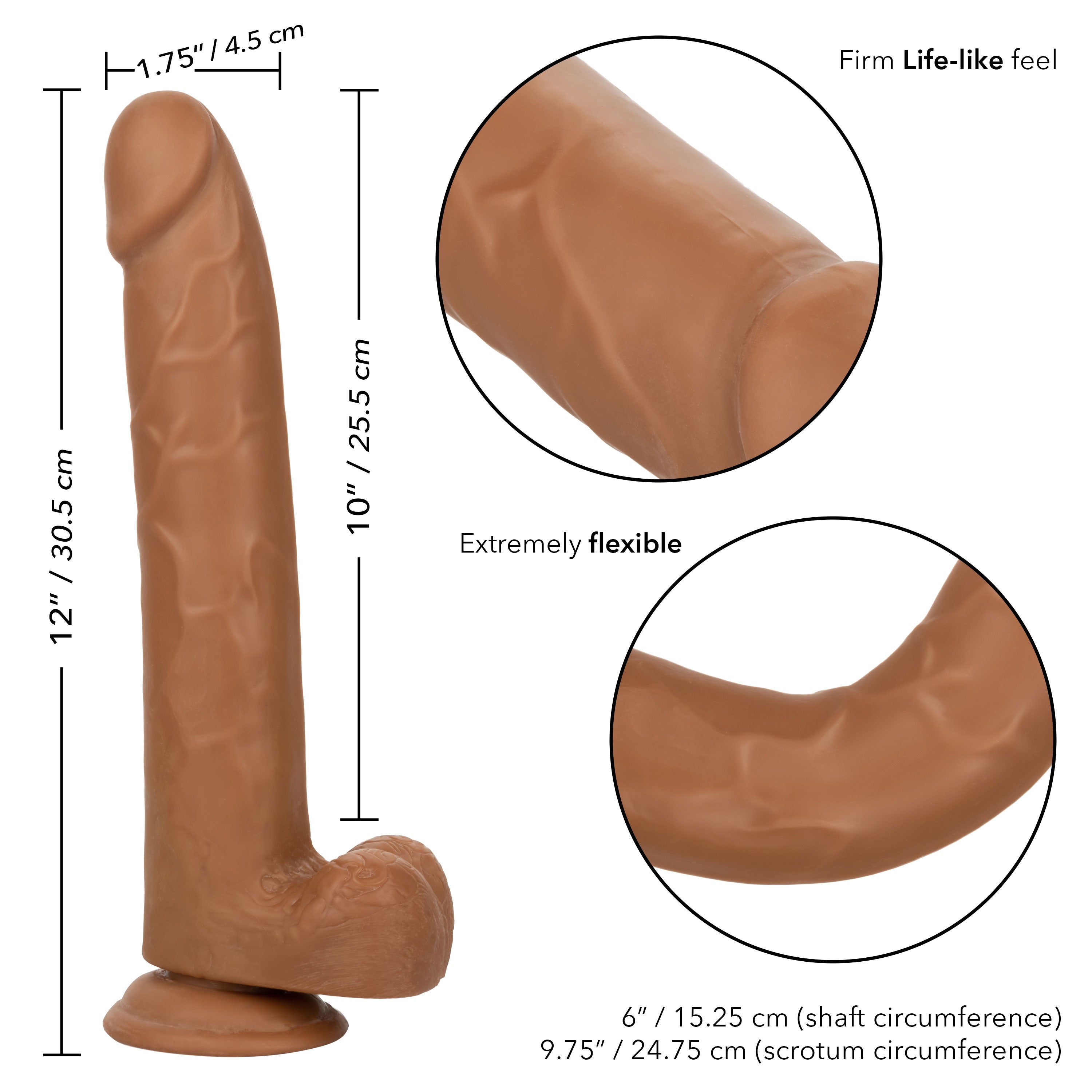 Size Queen 8 inch/20.25 Cm