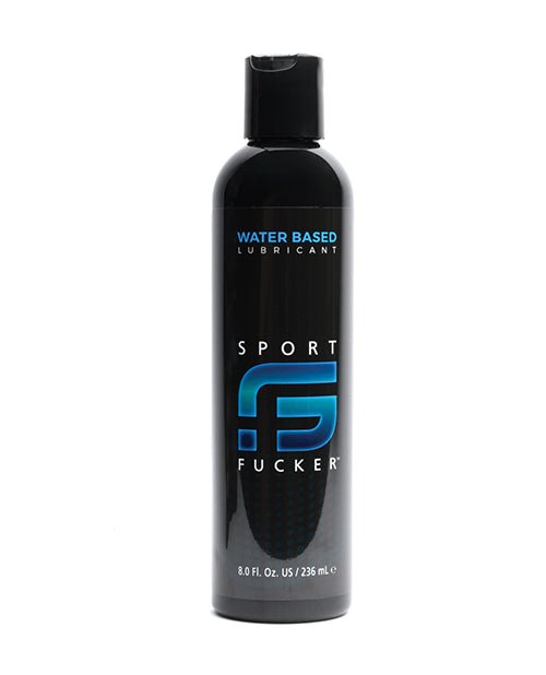 Sport Fucker Water Based Lubricant 8 oz bottle for smooth, long-lasting intimate lubrication