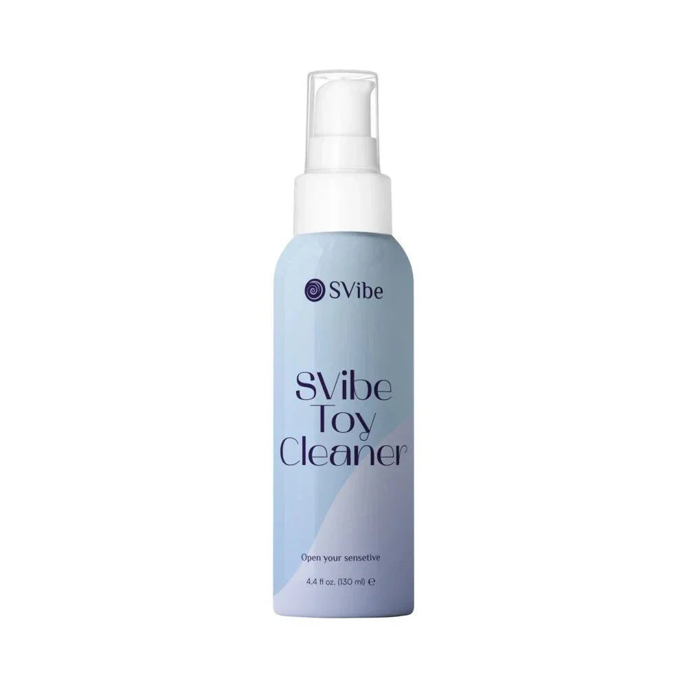 SVibe Toy Cleaner 4 oz spray bottle for intimate toy hygiene and safety