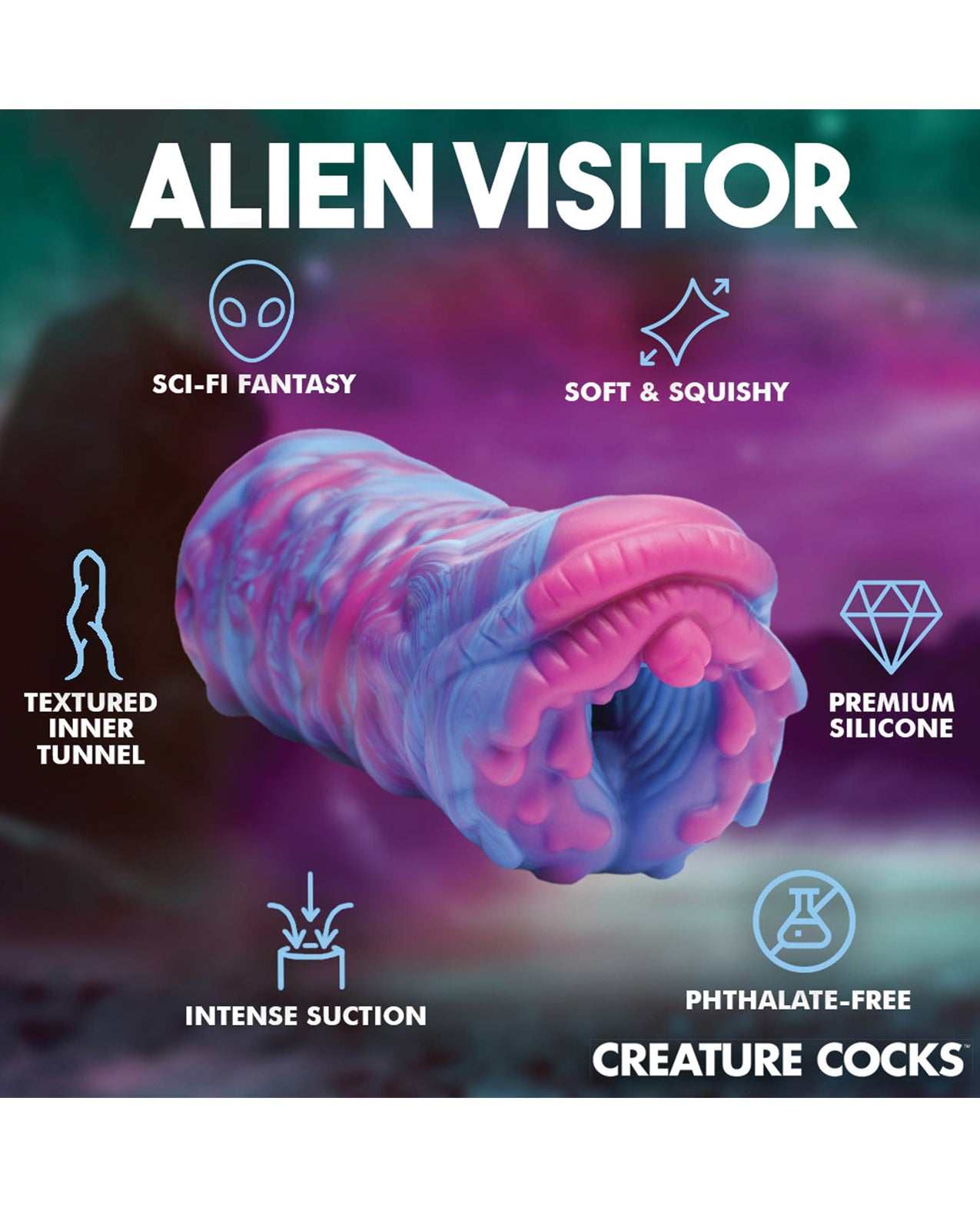 Creature Cocks Cyclone Squishy Alien Vagina Stroker