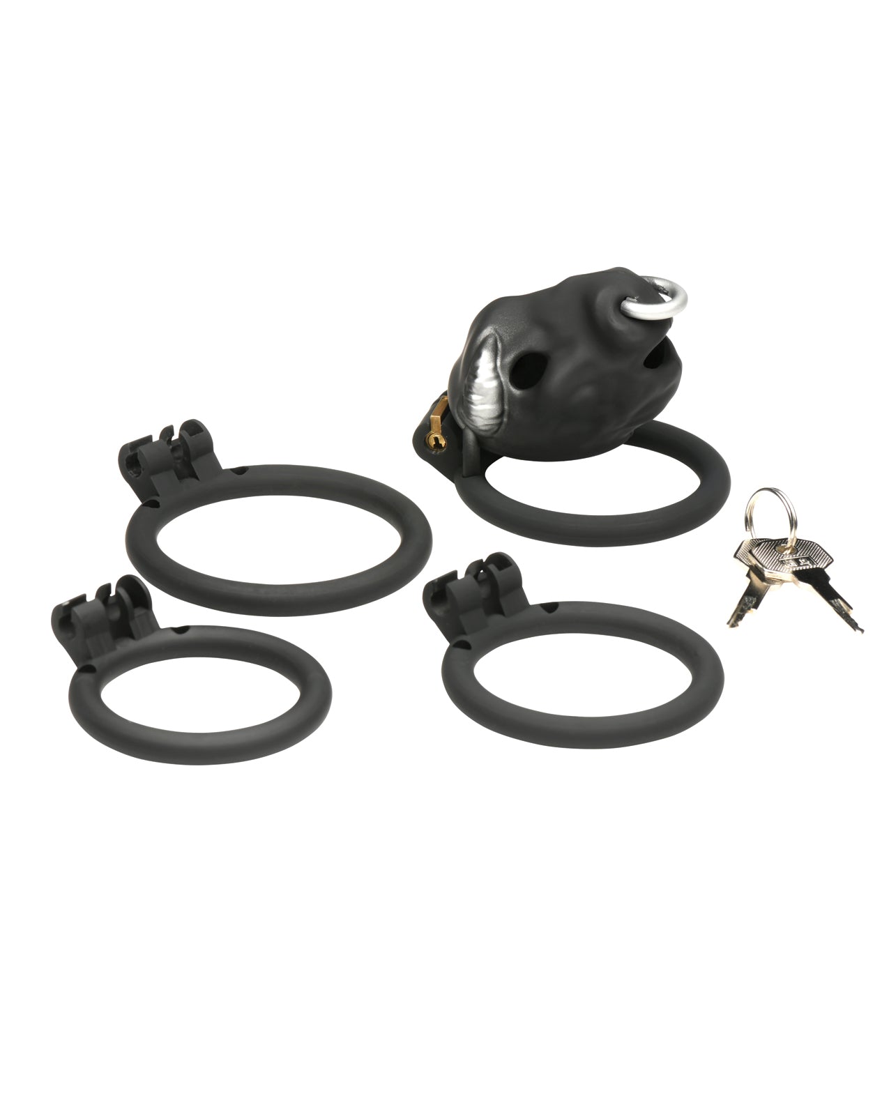 Bull Chastity Cage - Black