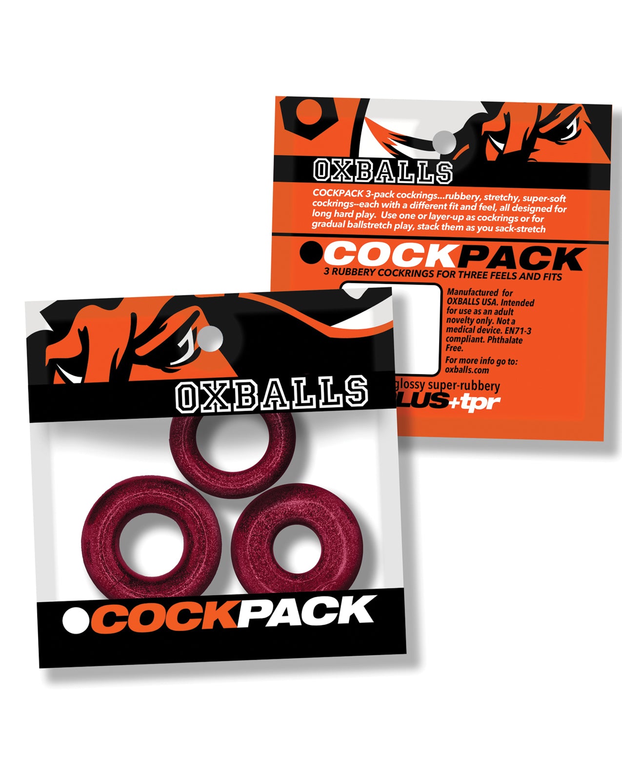 Cockpack Multi Design 3 Pack - Black Mica