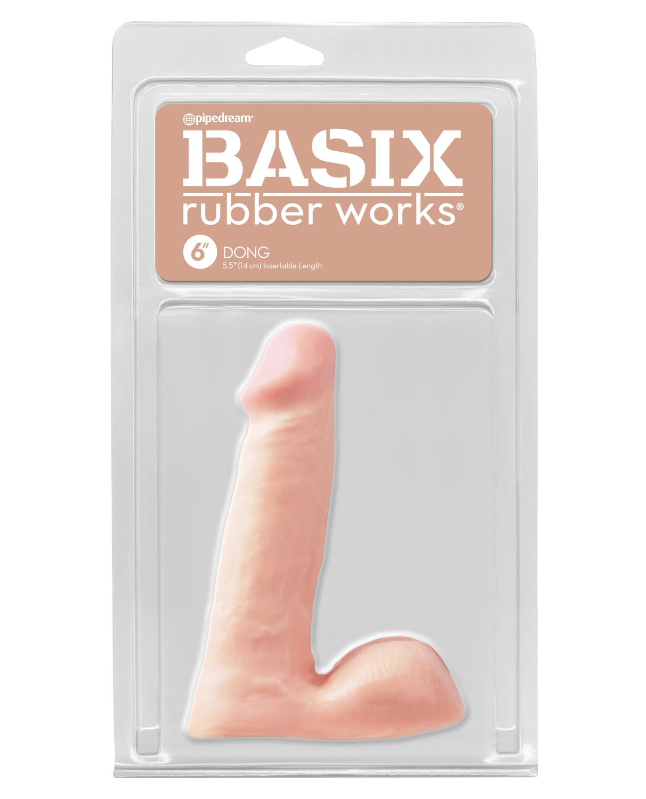 Basix Rubber Works Dong - Flesh