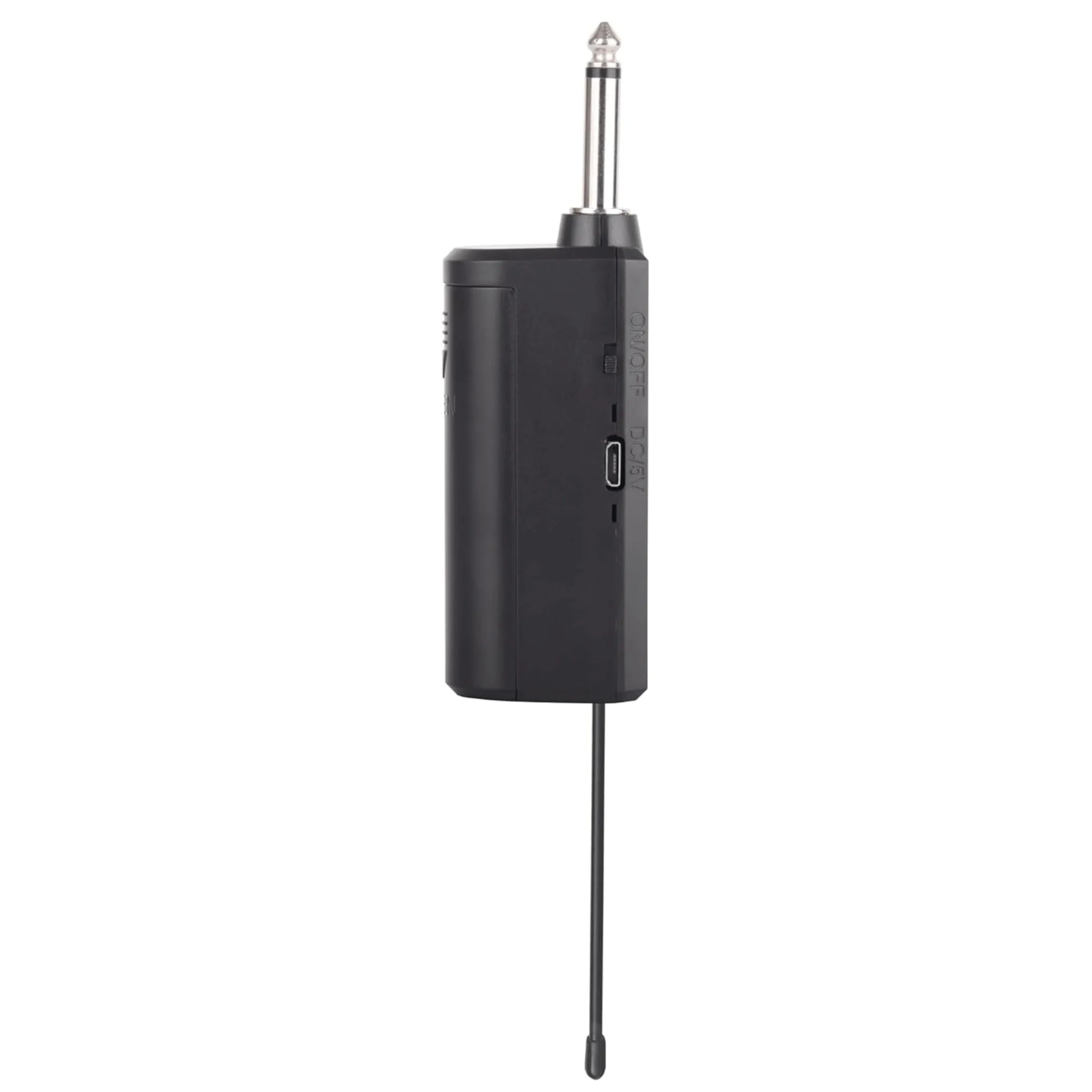Supersonic VHF dual fixed channel wireless microphone receiver with 6.35mm input and antenna
