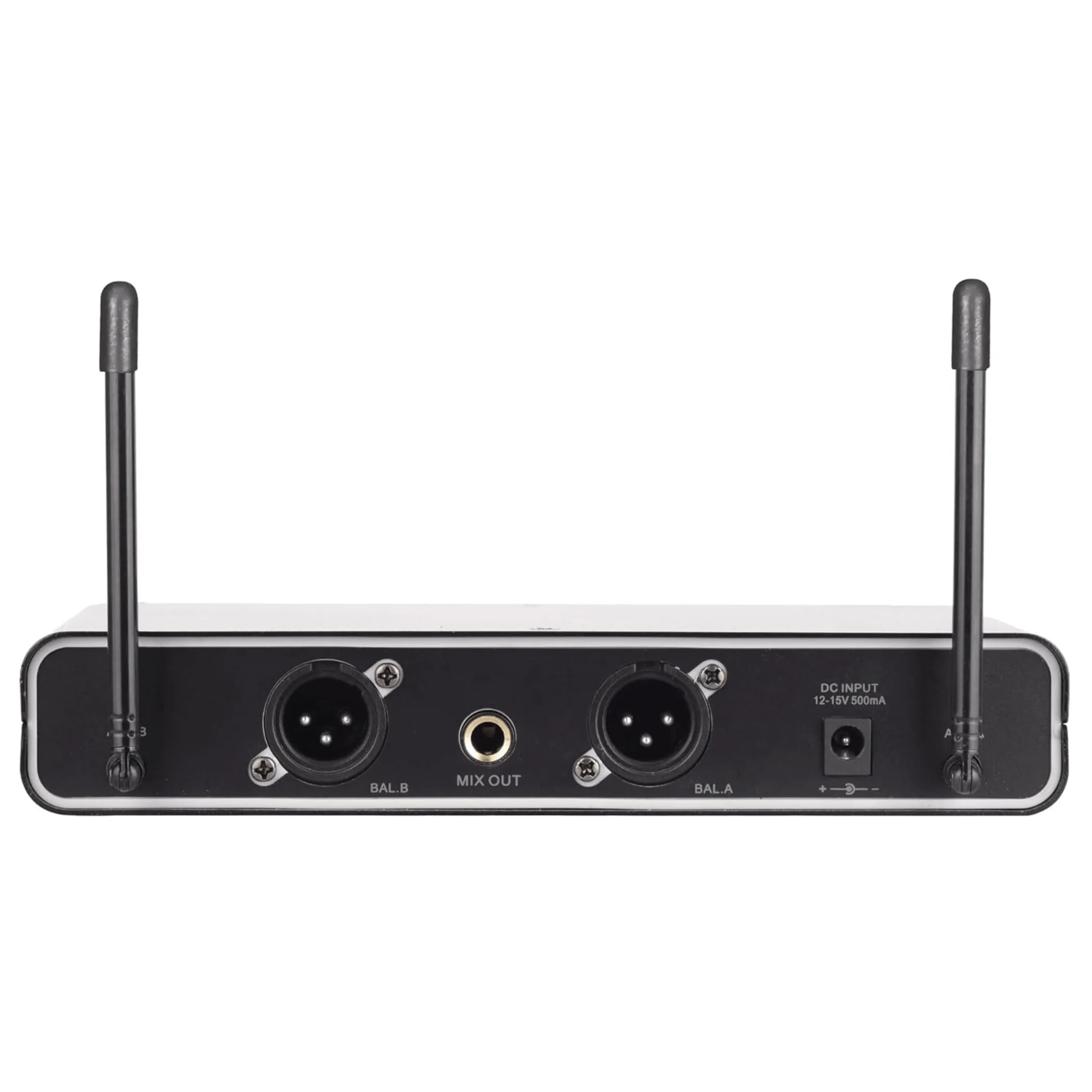 Supersonic UHF Dual Channel Selectable Frequencies Professional Wireless Microphone