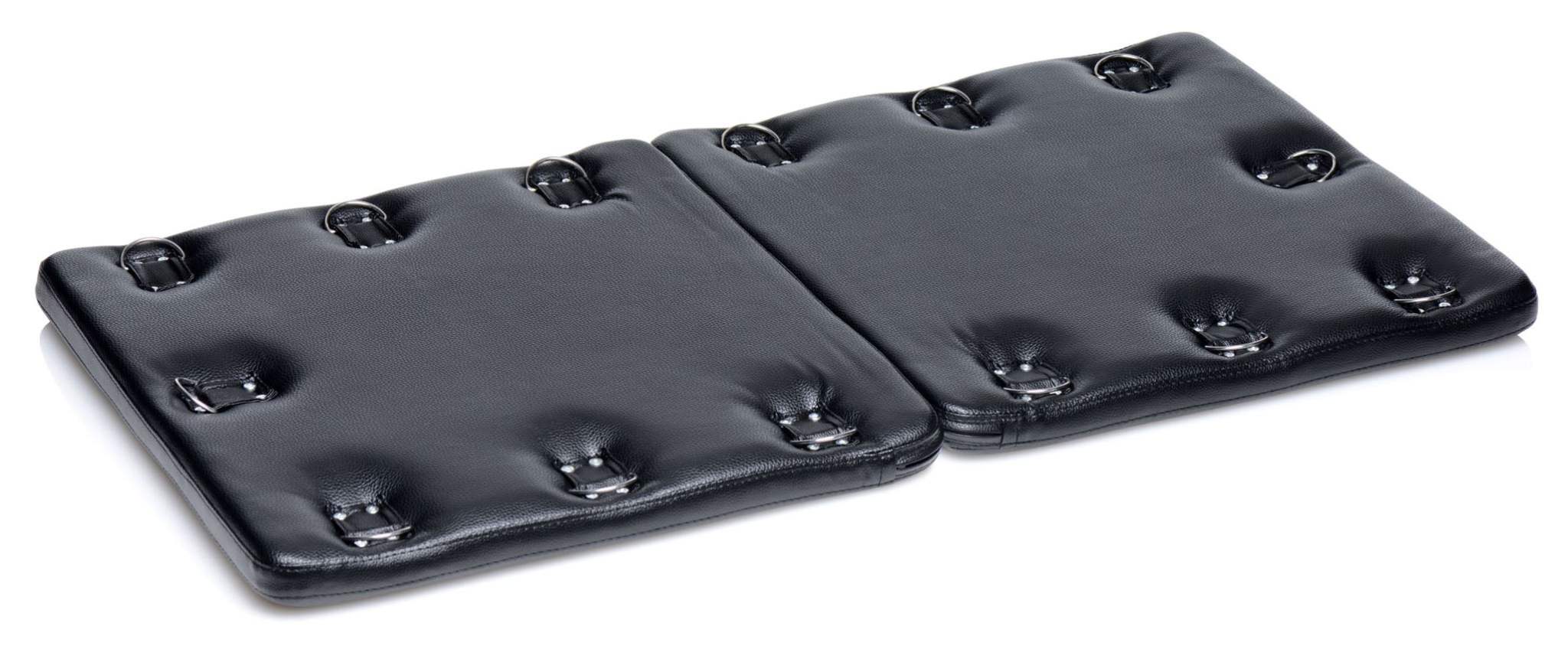 Portable Bondage Board with D-ring attachment points for versatile BDSM play.