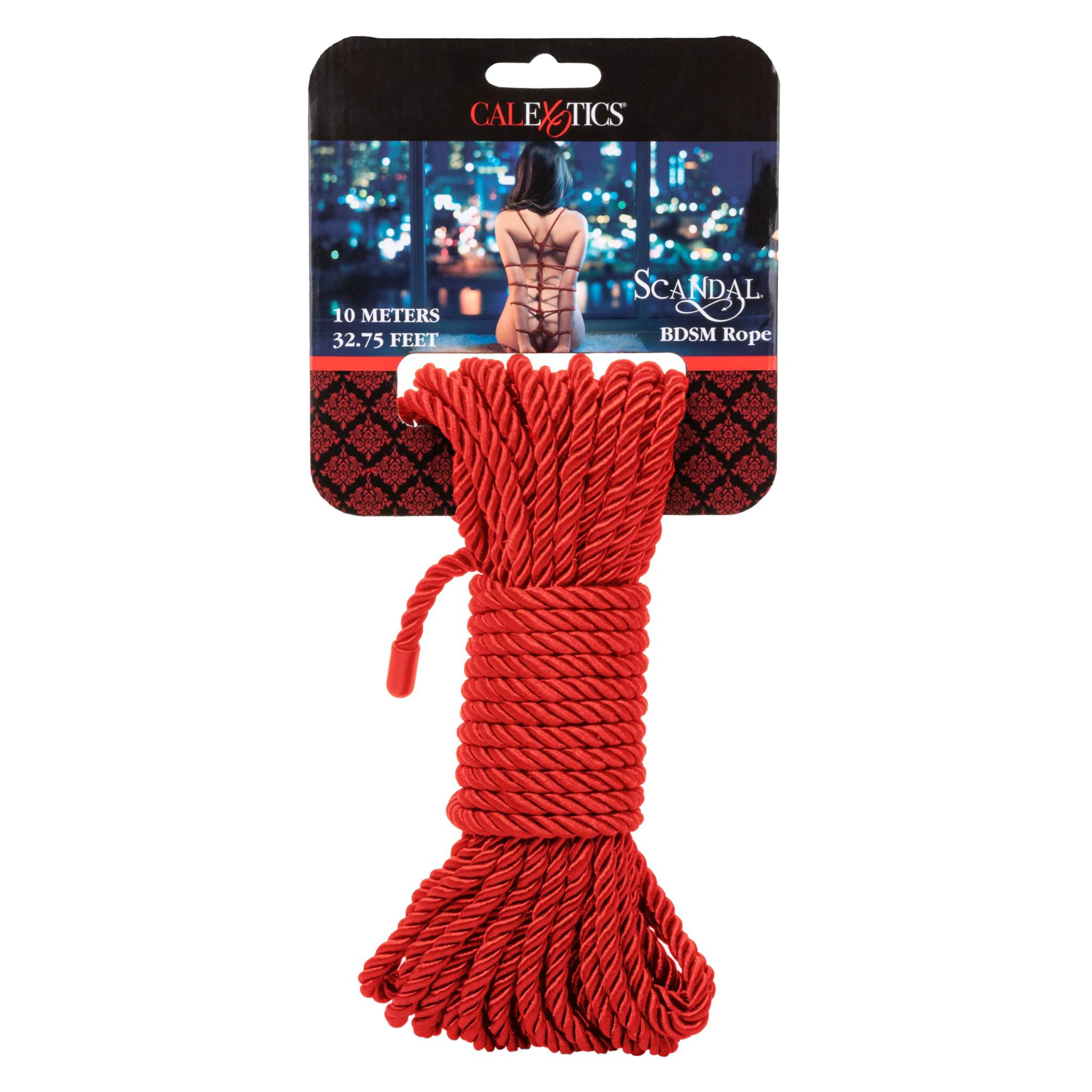 Scandal BDSM Rope durable red bondage rope for restraint and sensory play