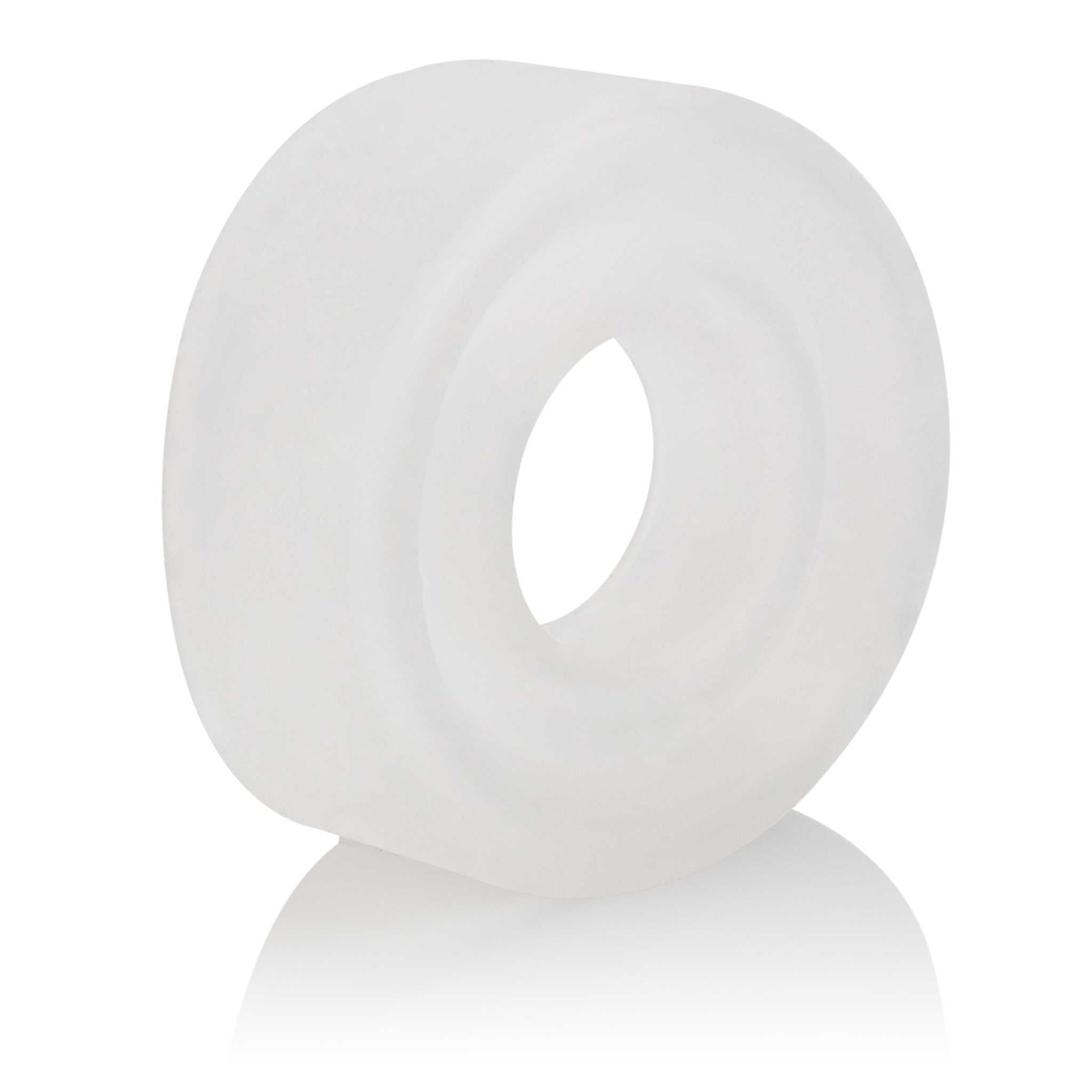 Clear advanced silicone pump sleeve with durable, flexible material and comfortable fit for sizes up to 3 inches