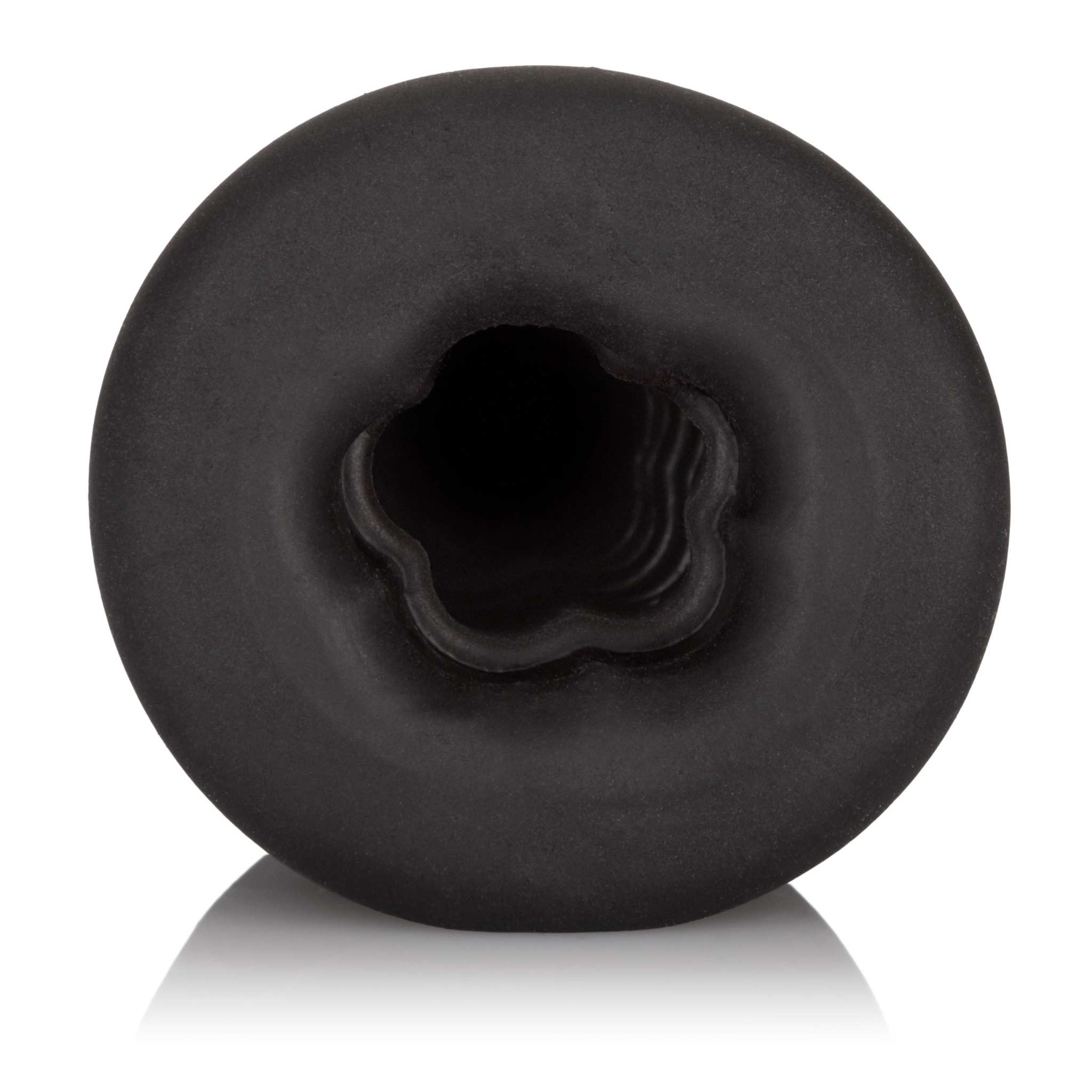 Packer Gear Ftm Stroker black textured soft sleeve with closed end for suction and easy grip