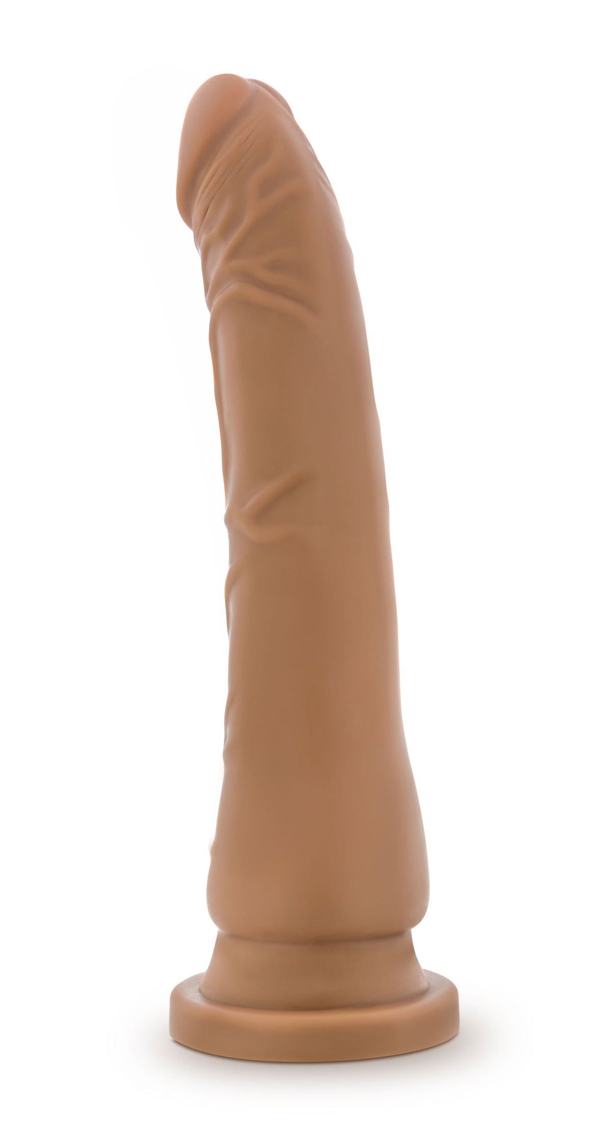 Dr. Skin Silicone - Dr. Noah - 8 Inch Dong With Suction Cup - Mocha by Anal Toys & Stimulators