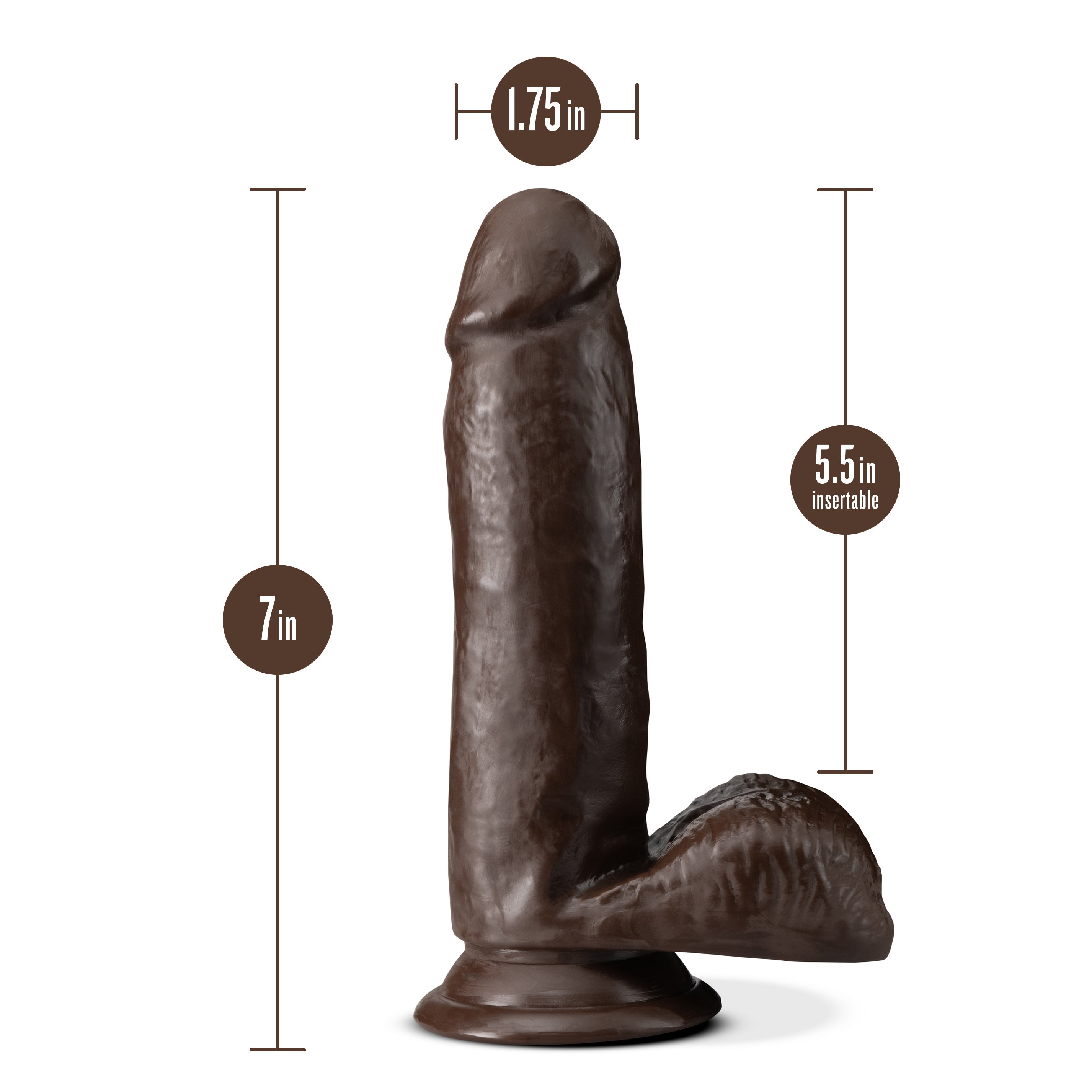Dr Skin Plus - Posable Dildo With Balls