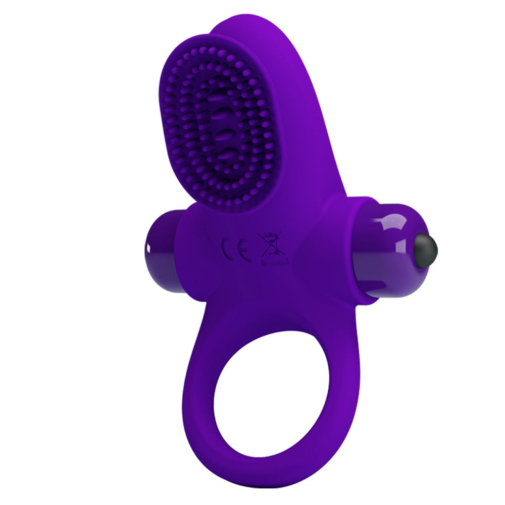Pretty Love Vibrating Cock Ring II - Purple by Cock & Balls