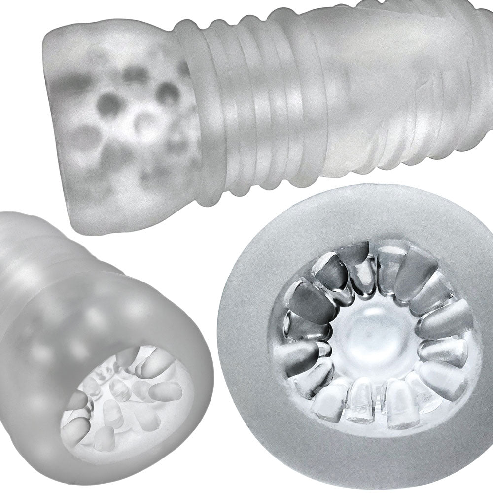 Jackt Stroker - Clear Ice by Masturbators and Strokers
