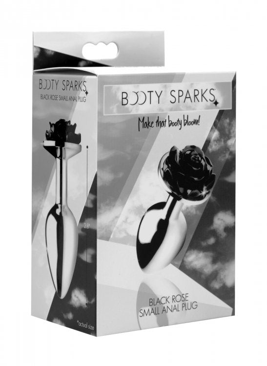 Black Rose Anal Plug - Large by Anal Toys & Stimulators
