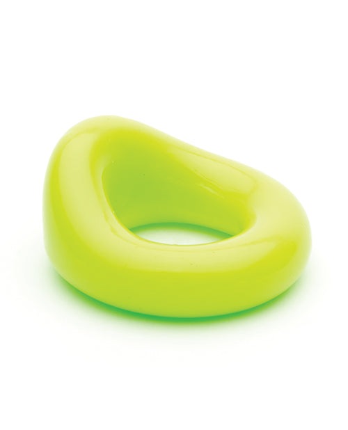 Sport Fucker Wedge in vibrant green, flexible and slim cockring for comfort and enhanced performance