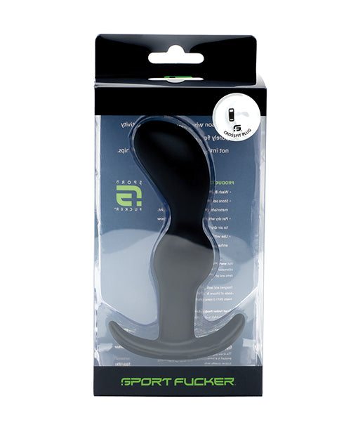 Sport Fucker Crossfit Plug black wearable prostate stimulator for training and discreet use