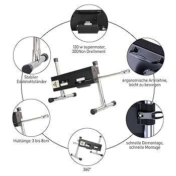 Me You Us UltraCock sex machine with adjustable angles, telescopic distance, ergonomic handle, and stainless steel stand for versatile positioning and secure suction cup attachment.