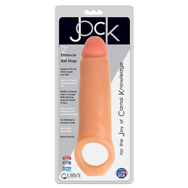 Jock Enhancer Cock Sheath With Ball Strap