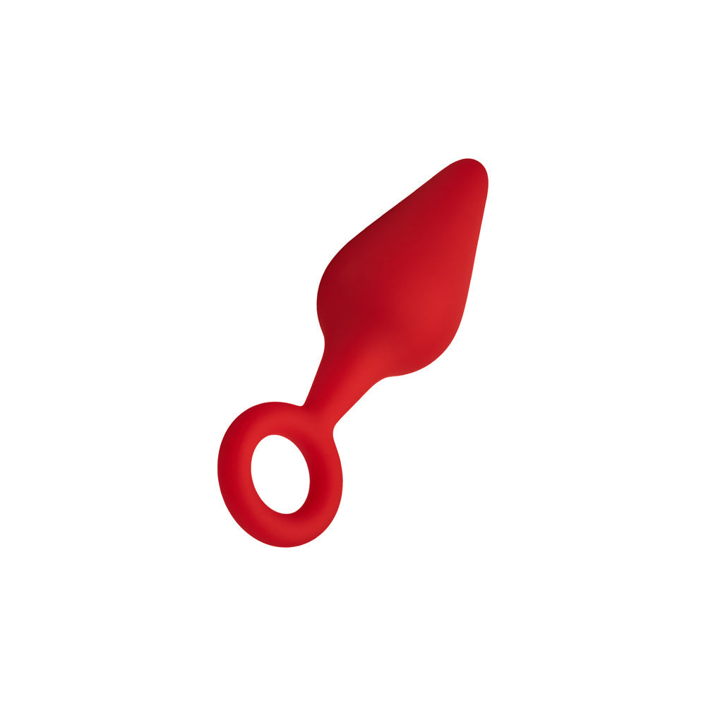 Forto F-10 Silicone Anal Plug with Pull Ring