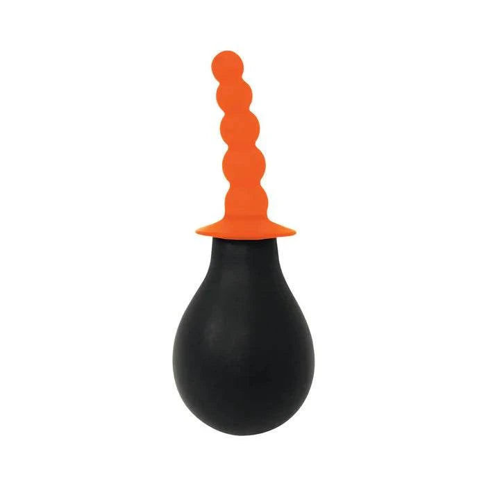 Curve Toys Rooster Tail Cleaner Rippled Silicone Anal Douche