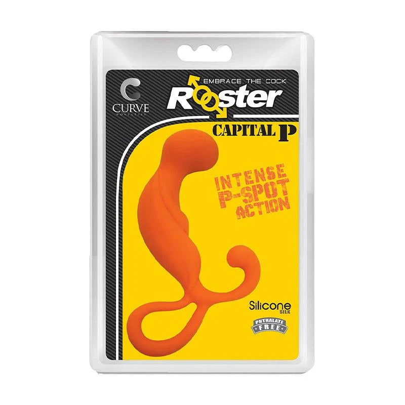 Curve Toys Rooster Capital P Silicone Prostate Massager