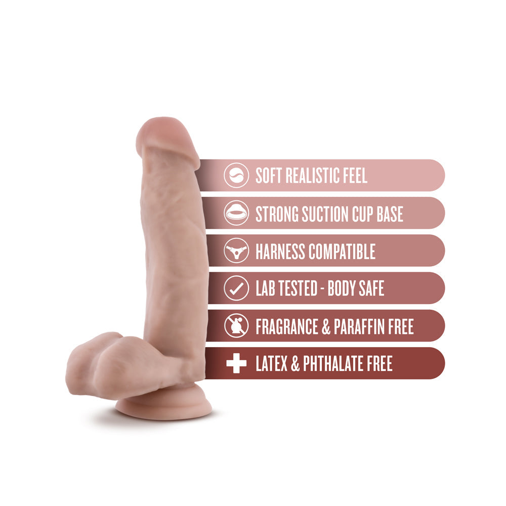 Dr. Skin Dr. Mark Realistic 7" Suction Dildo with Balls