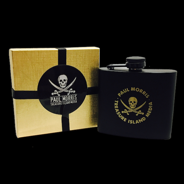 TIM Black Steel Flask