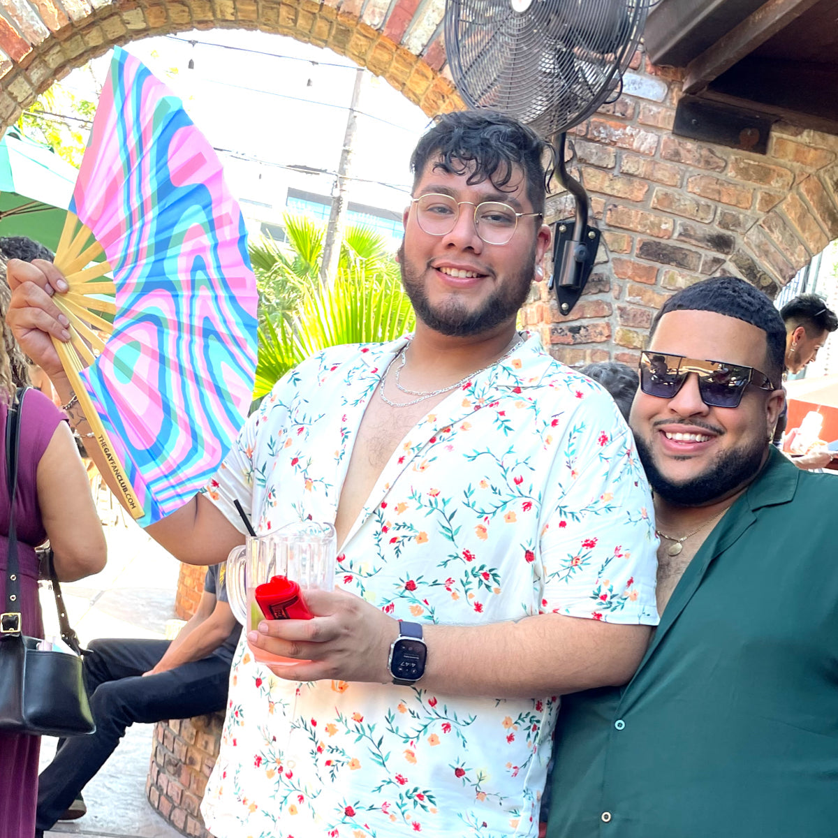 Psychedelic Trans Fan