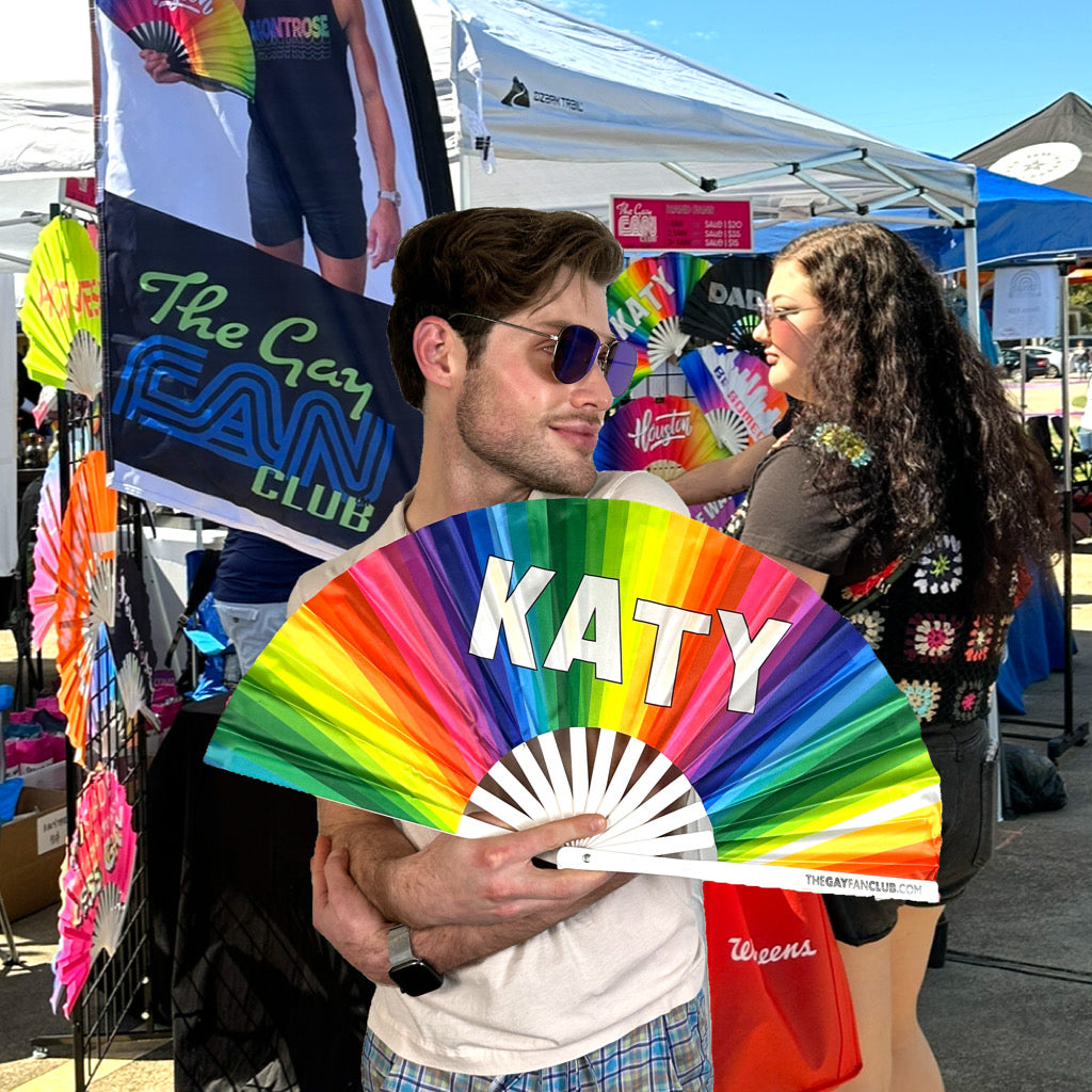 Katy Rainbow Fan