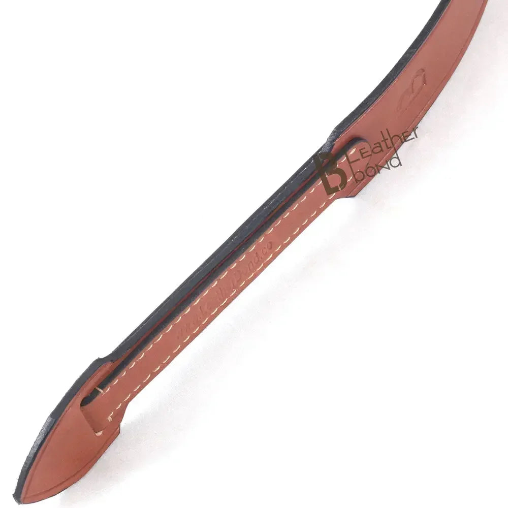 Real Cowhide Saddle Leather Spanking BDSM Paddle Slapper Lightweight Hand Made and Flexible