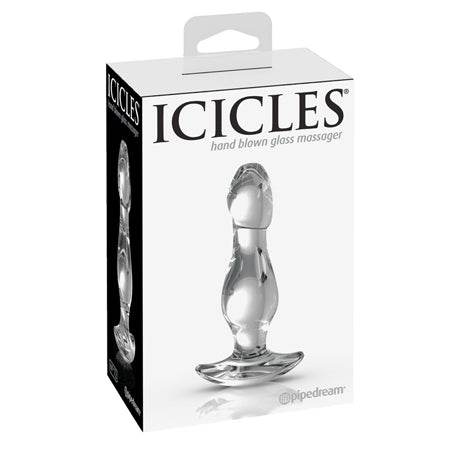 Icicles Glass Anal Probe #72 Clear